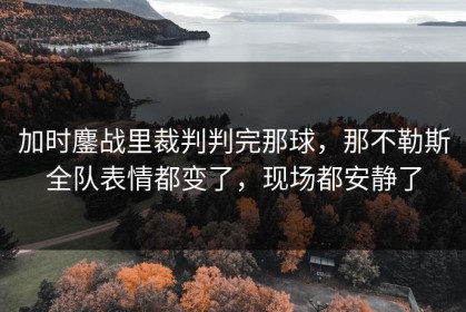加时鏖战里裁判判完那球，那不勒斯全队表情都变了，现场都安静了